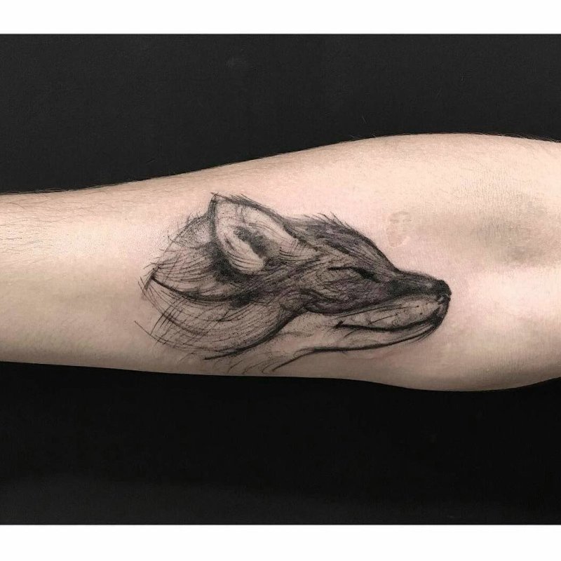 Fox tattoo
